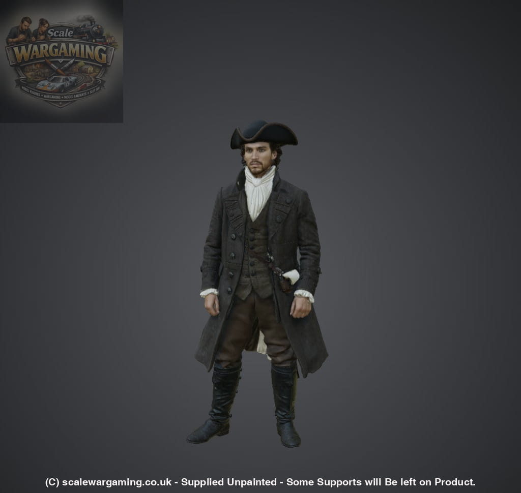 SW9281 Early American People Male 210 - Figure