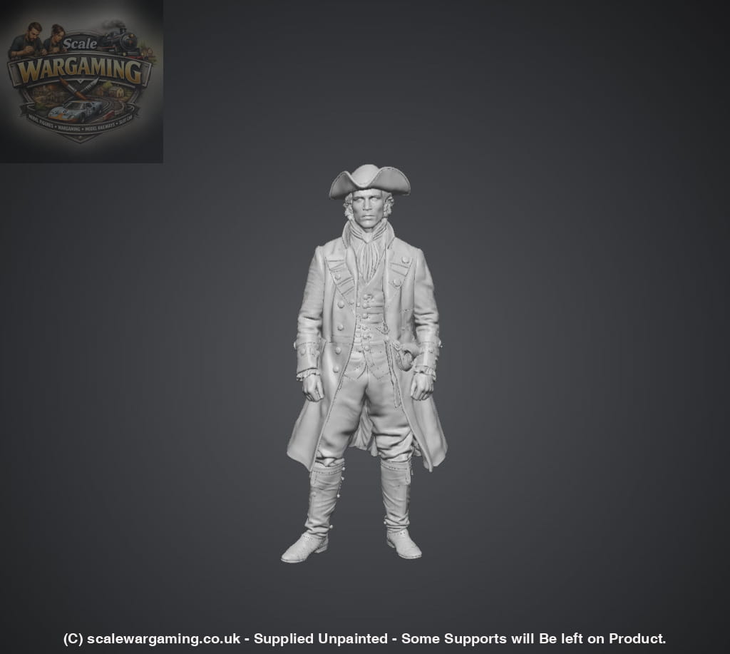 SW9281 Early American People Male 210 - Figure