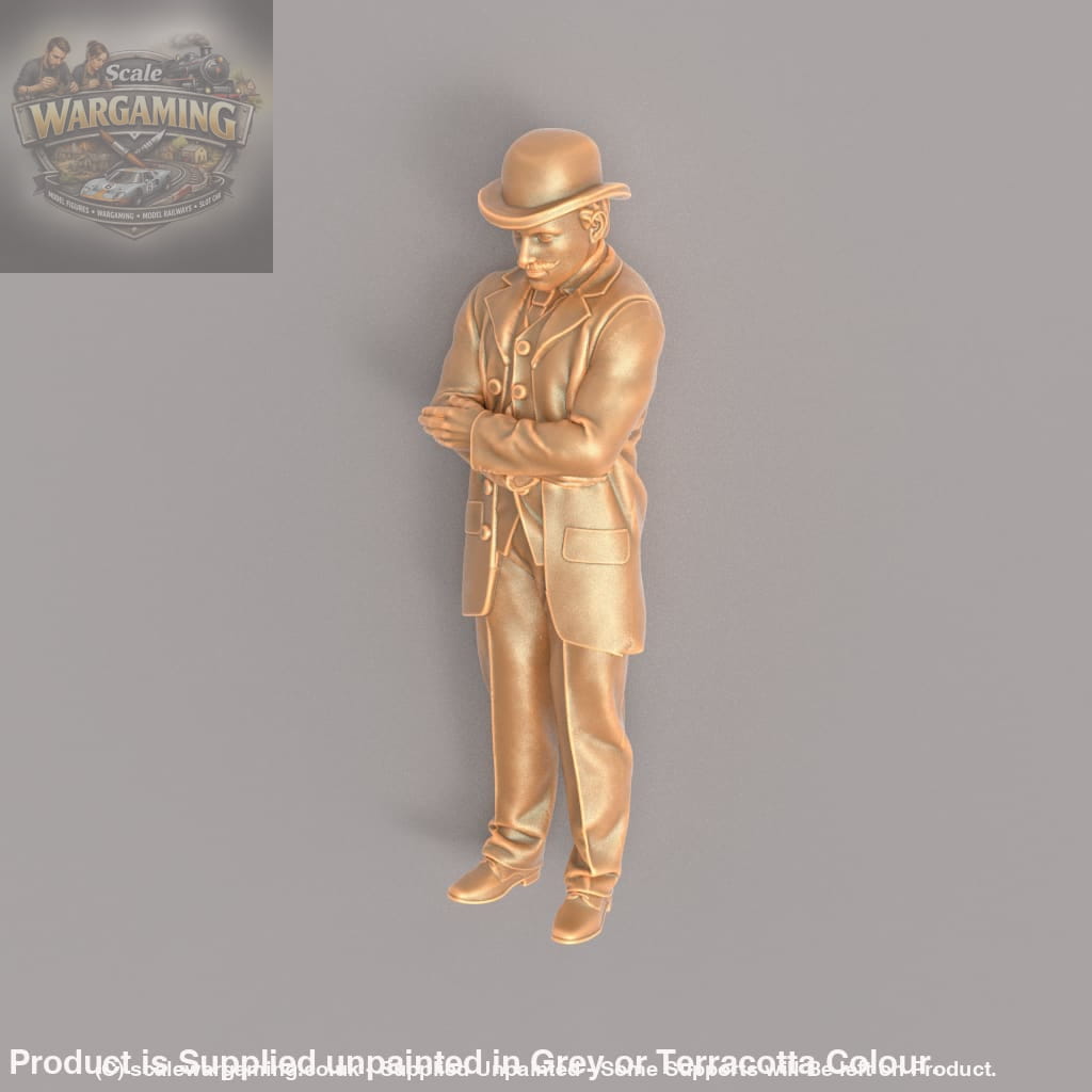 MM928A Edwardian/Victorian Male Arms Crossed Figure