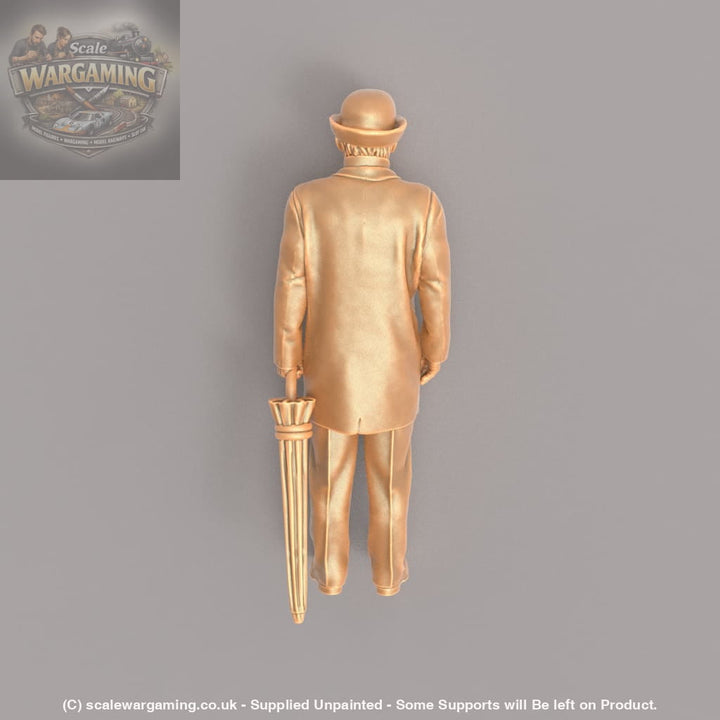 MM928B Edwardian/Victorian Male With Umbrella Figure
