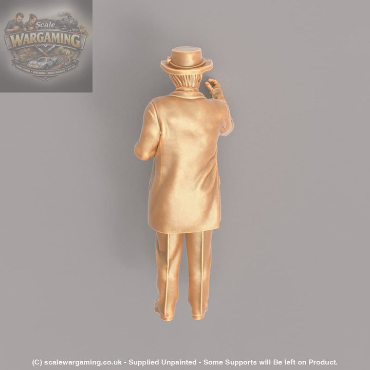 MM928D Edwardian/Victorian Gentleman With Book Figure