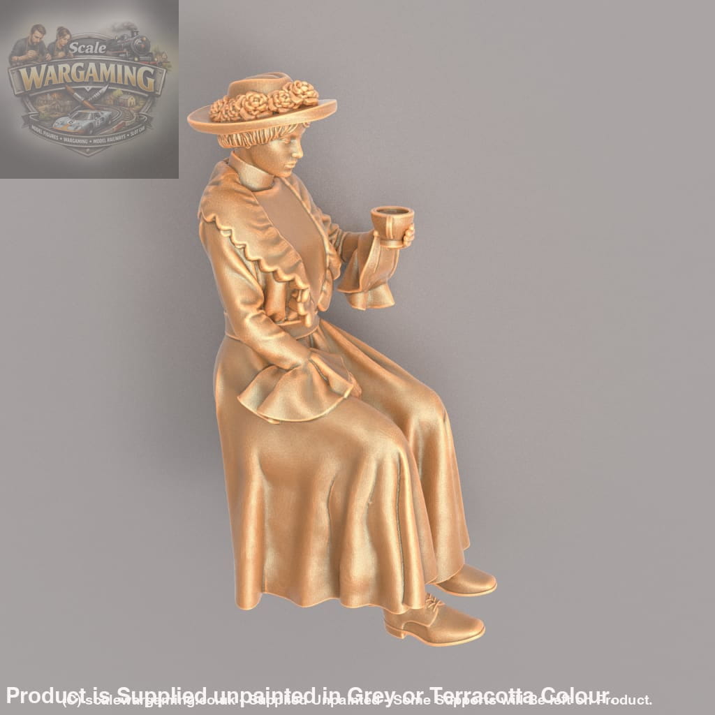 MM929A Edwardian/Victorian Female Sitting Figure