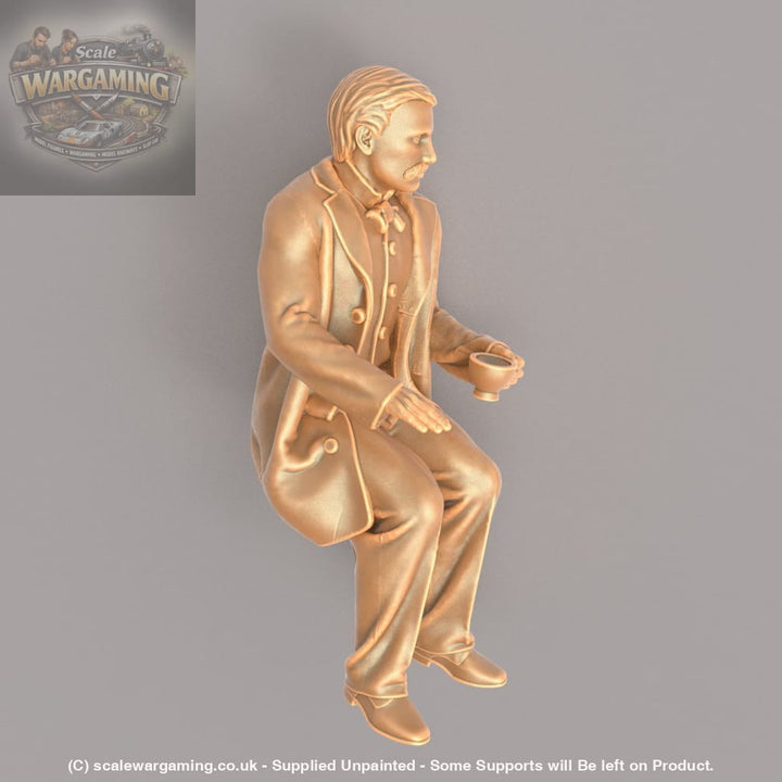 MM930B Edwardian/Victorian Male Sitting Figure