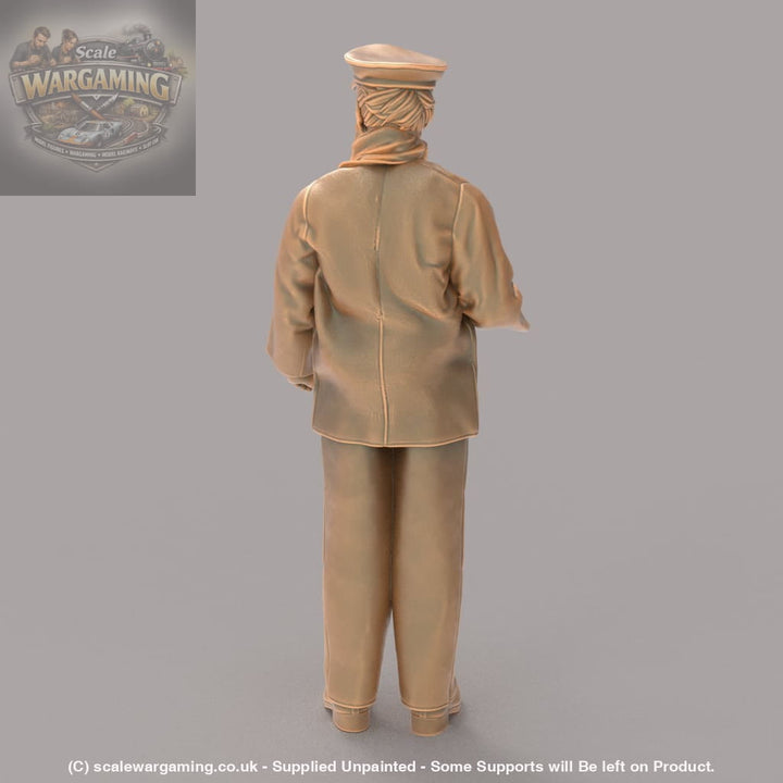 MM943 Fishing Boat Skipper Standing Figure