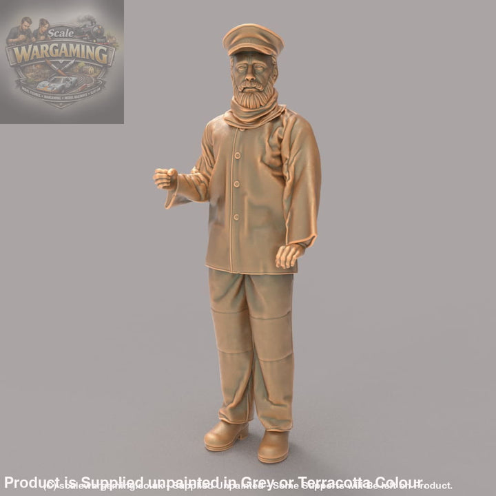 MM943 Fishing Boat Skipper Standing Figure