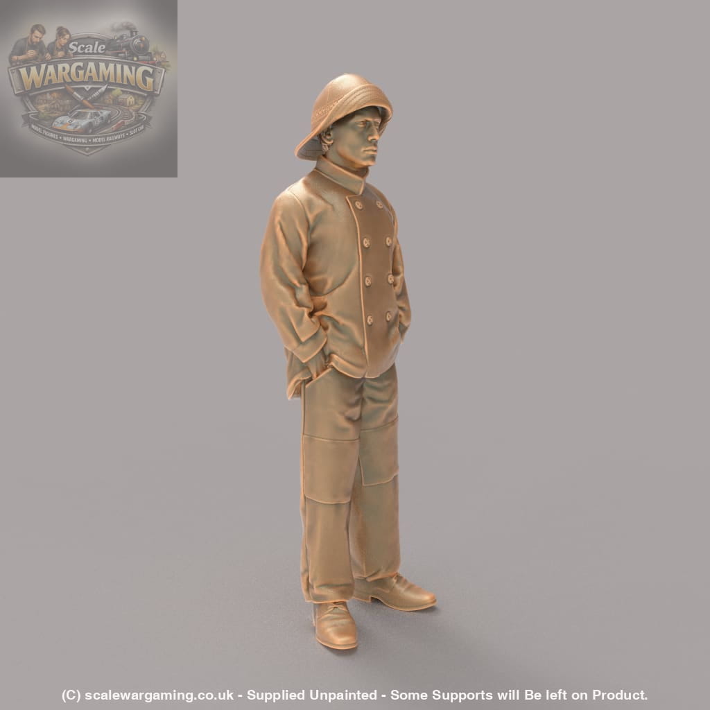 MM944 Fisherman hands in pockets Figure