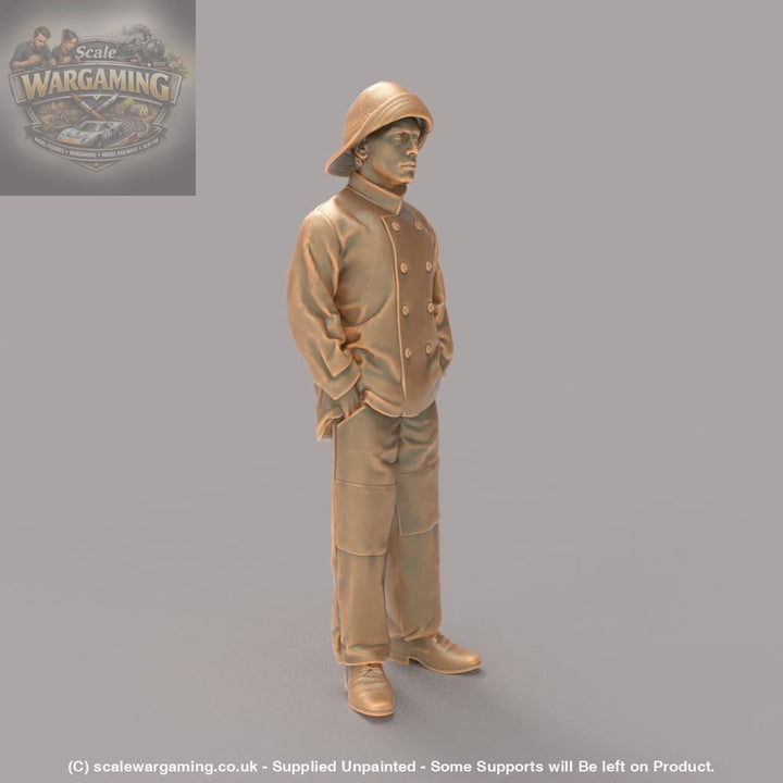 MM944 Fisherman hands in pockets Figure