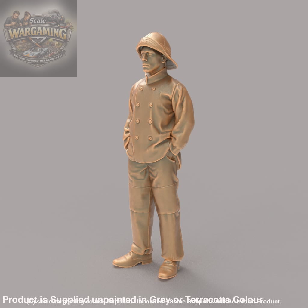 MM944 Fisherman hands in pockets Figure