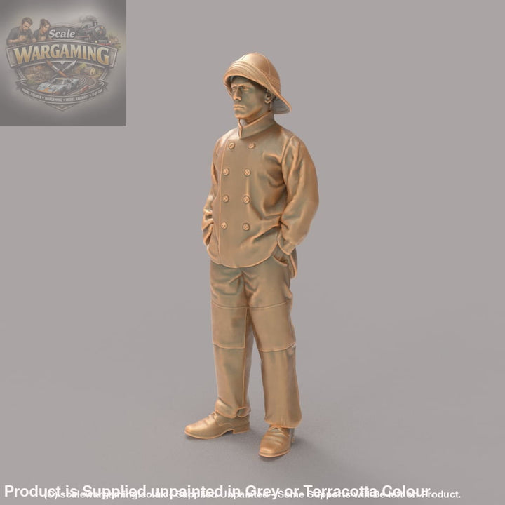 MM944 Fisherman hands in pockets Figure