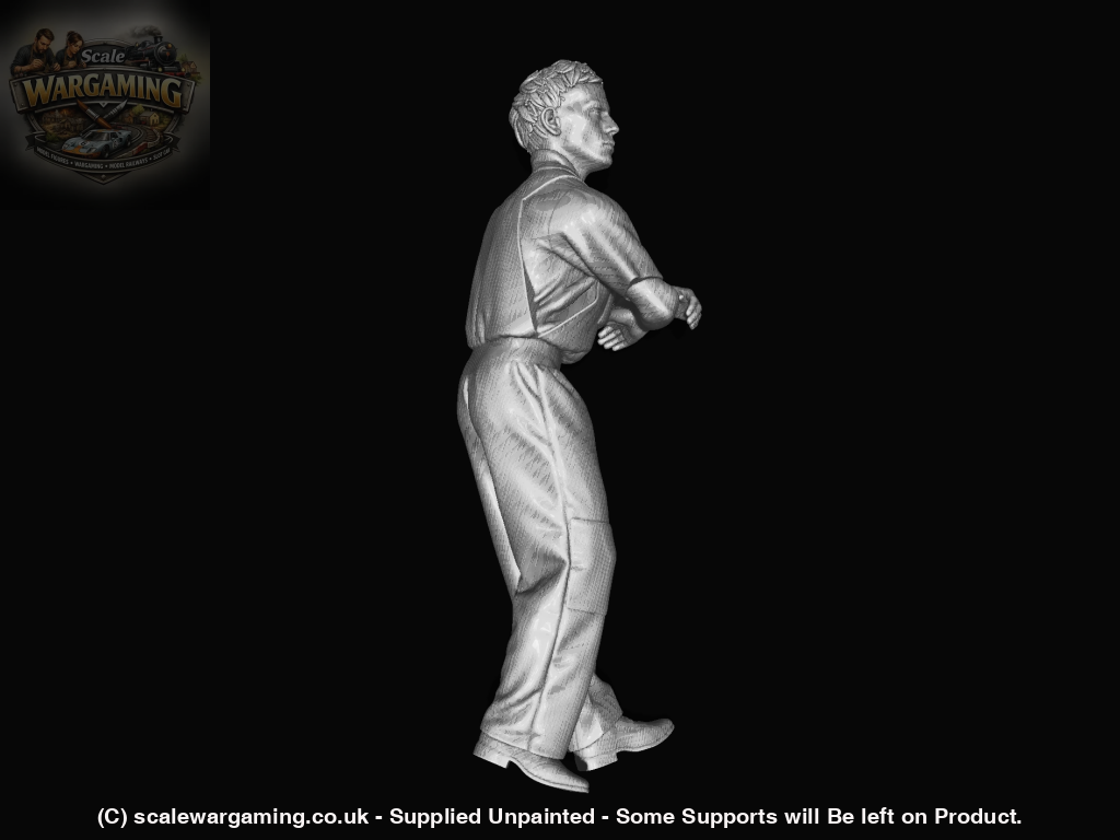 Mm946 Fisherman Leaning Figure