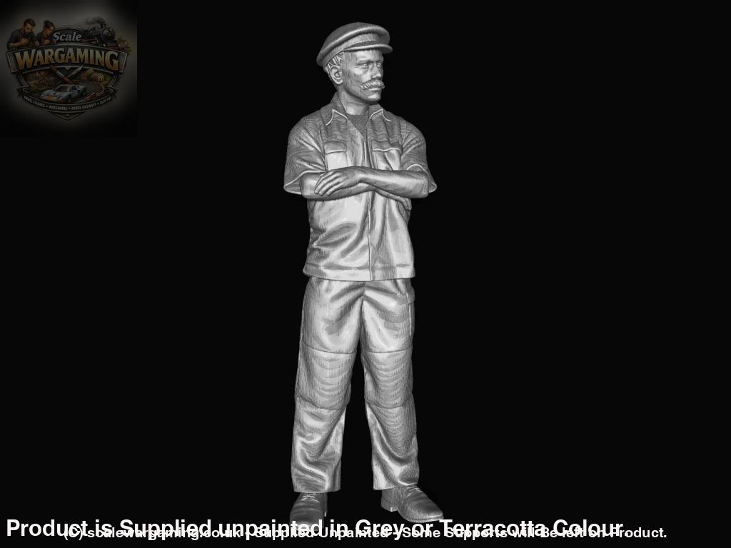 Mm948 Fisherman Arms Folded Figure