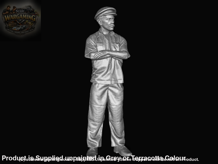 Mm948 Fisherman Arms Folded Figure