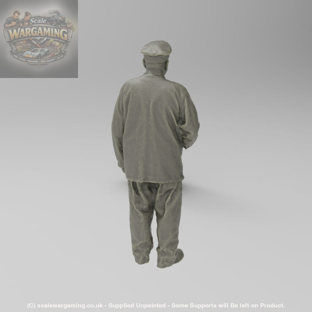 SWS001 Steam/Loco/Driver Railway Station - Figure