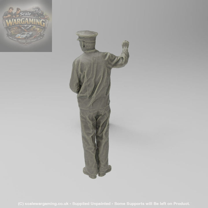 SWS002 Steam/Loco/Driver Railway Station - Figure