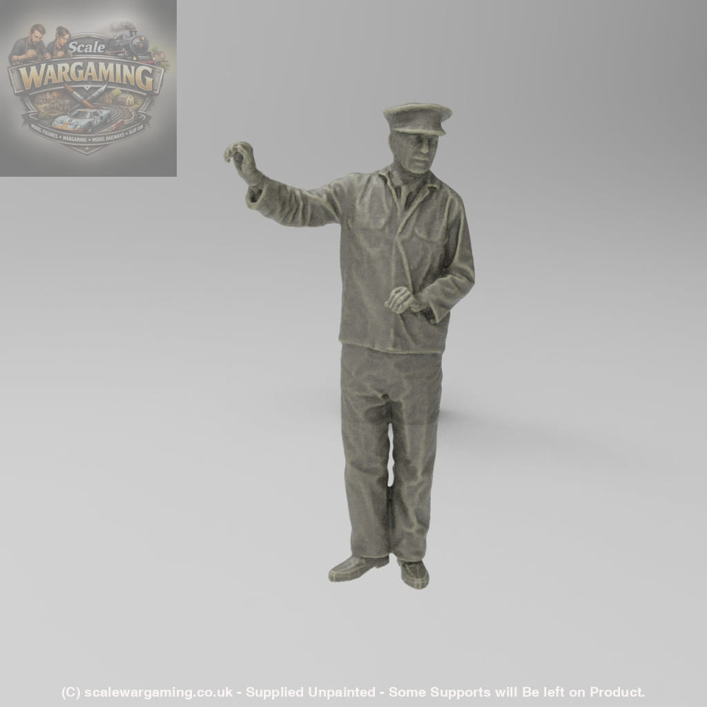SWS002 Steam/Loco/Driver Railway Station - Figure