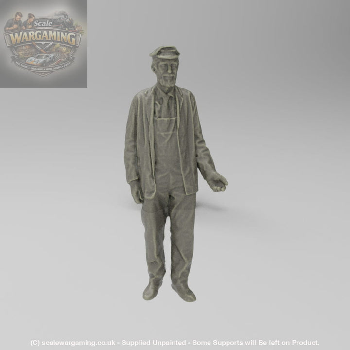SWS003 Steam/Loco/Driver Railway Station - Figure