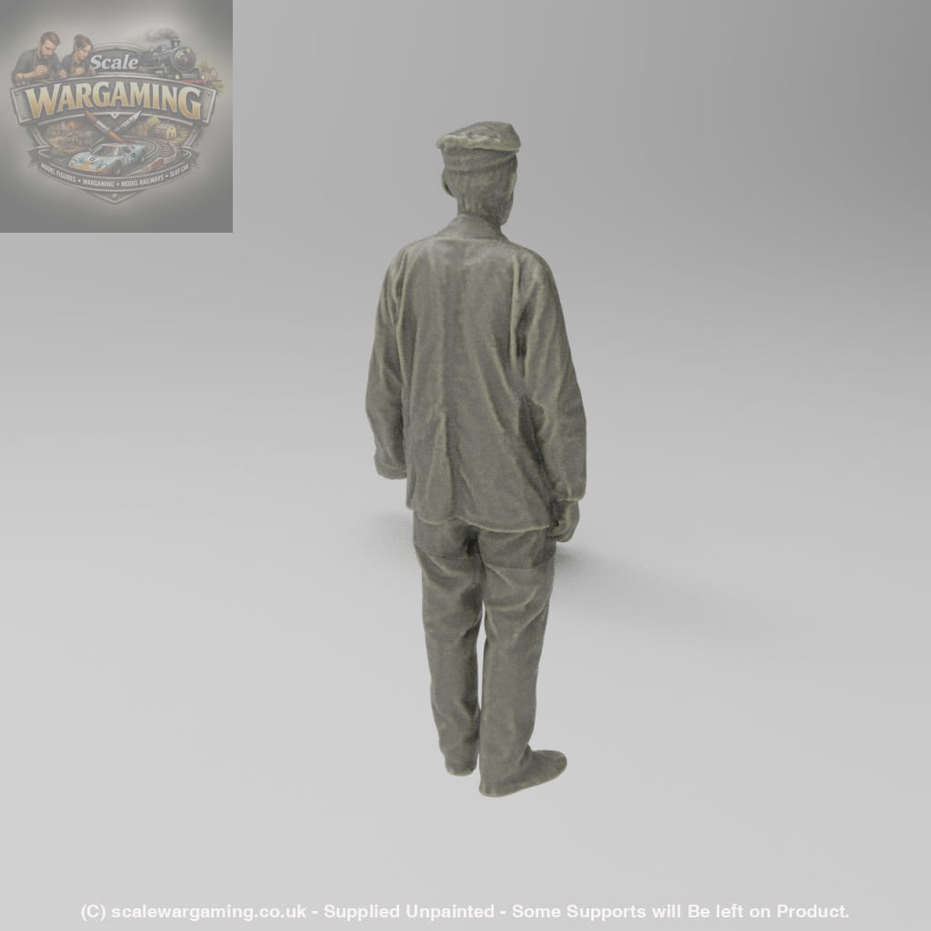 SWS003 Steam/Loco/Driver Railway Station - Figure