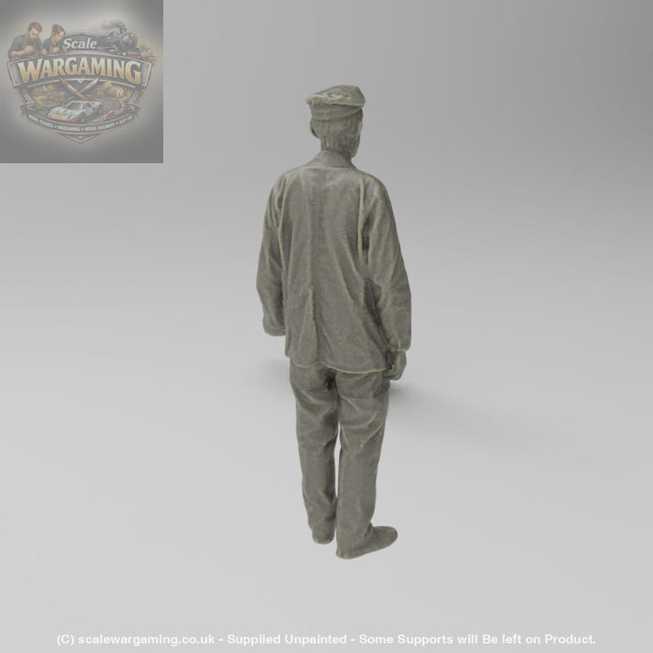 SWS003 Steam/Loco/Driver Railway Station - Figure