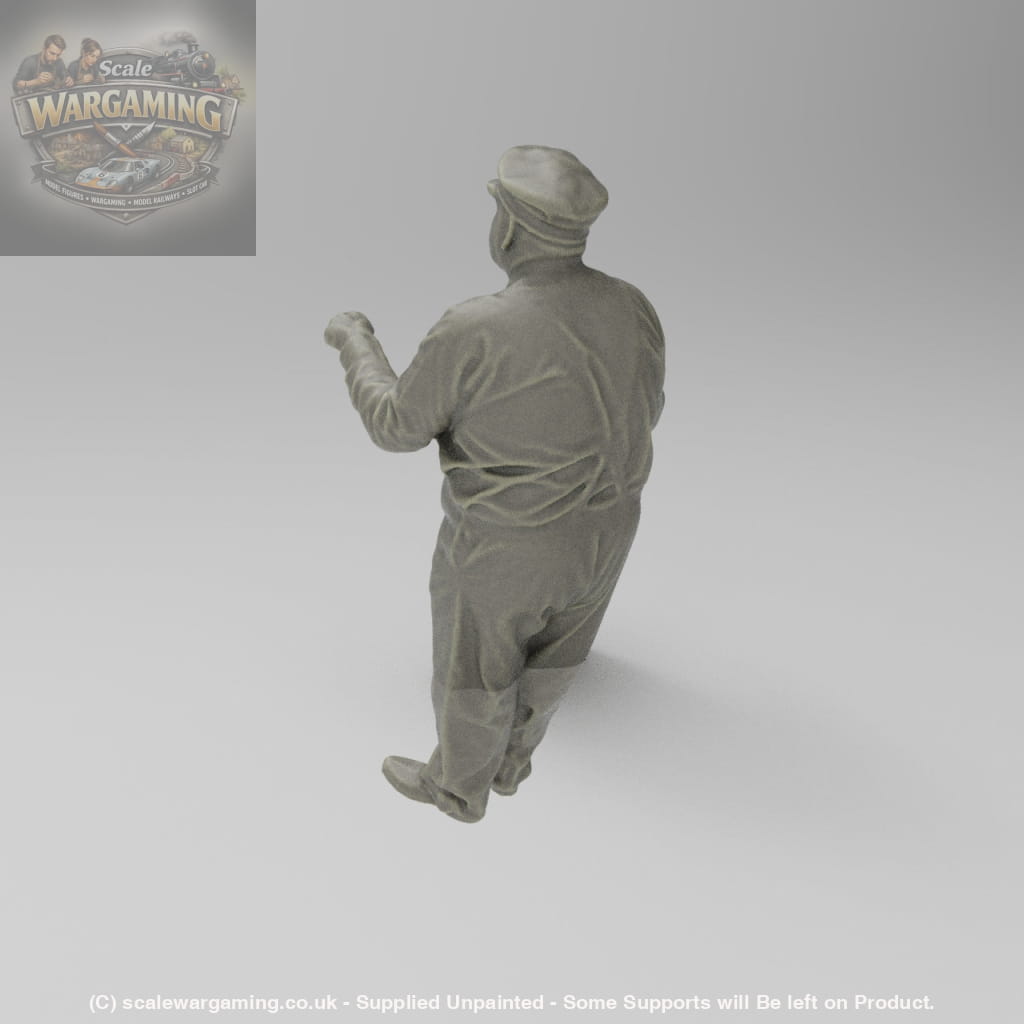 SWS004 Steam/Loco/Driver Railway Station - Figure