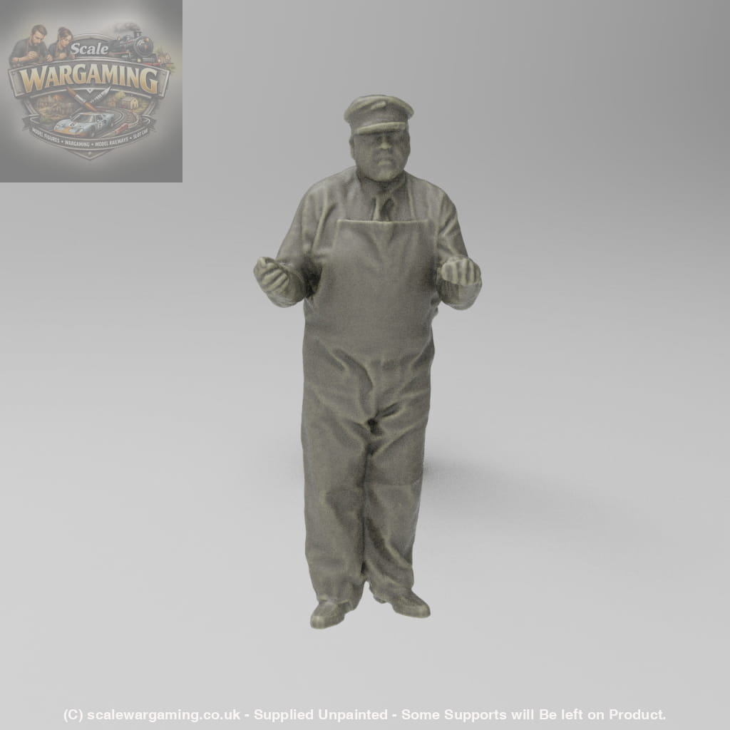 SWS004 Steam/Loco/Driver Railway Station - Figure