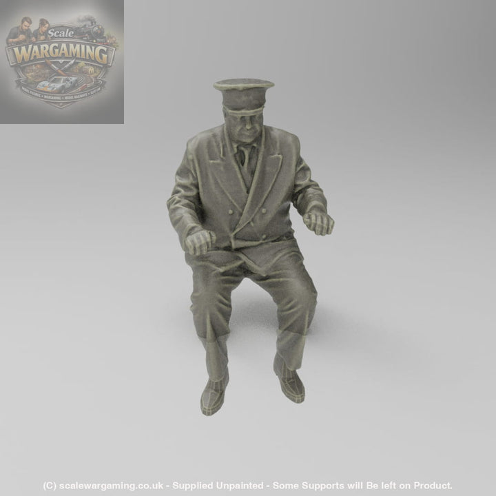 SWS005 Steam/Loco/Driver Railway Station - Figure