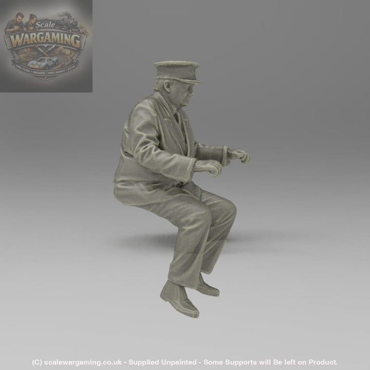 SWS005 Steam/Loco/Driver Railway Station - Figure