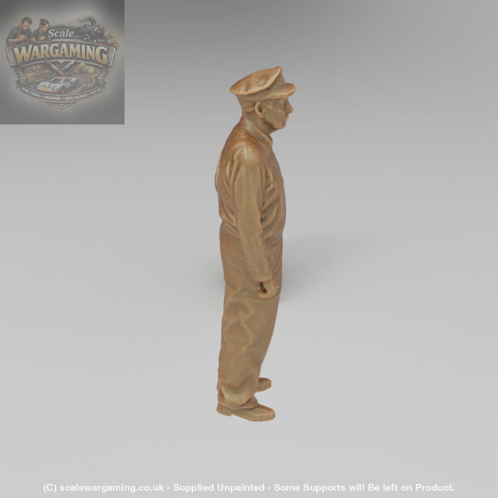 SWS008 Male Steam Engine Driver - Figure