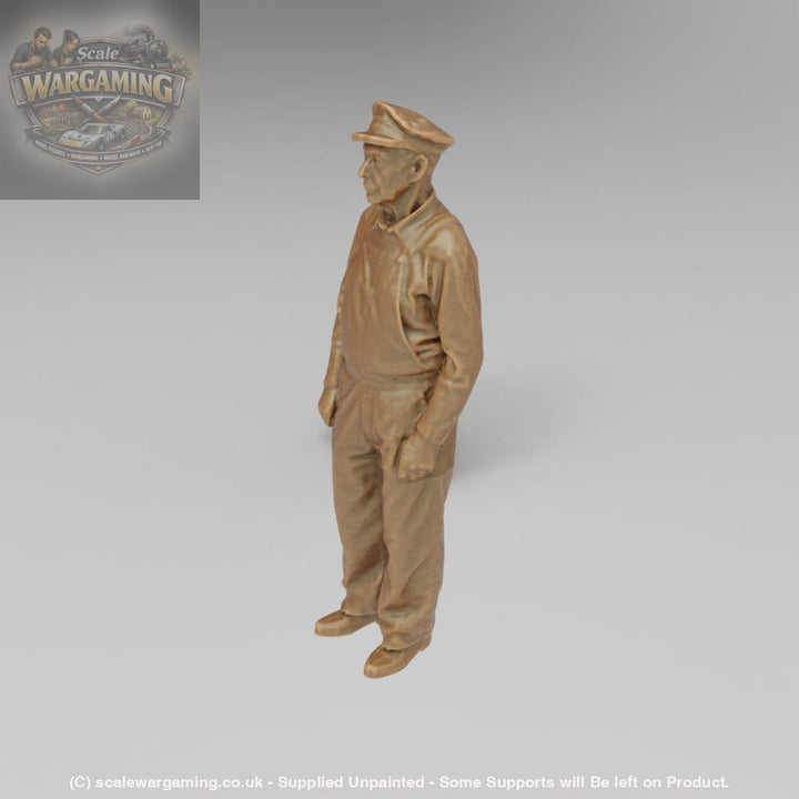 SWS008 Male Steam Engine Driver - Figure