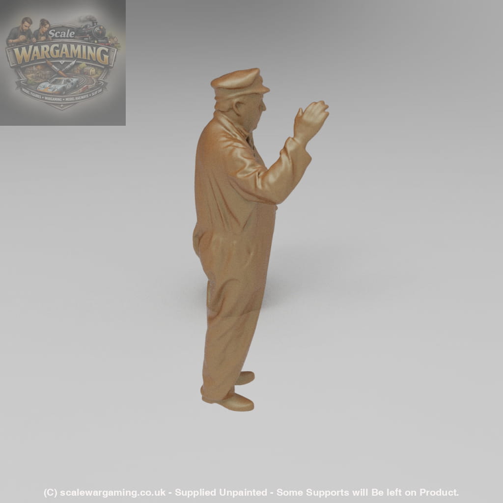 SWS009 Male Steam Engine Driver - Figure