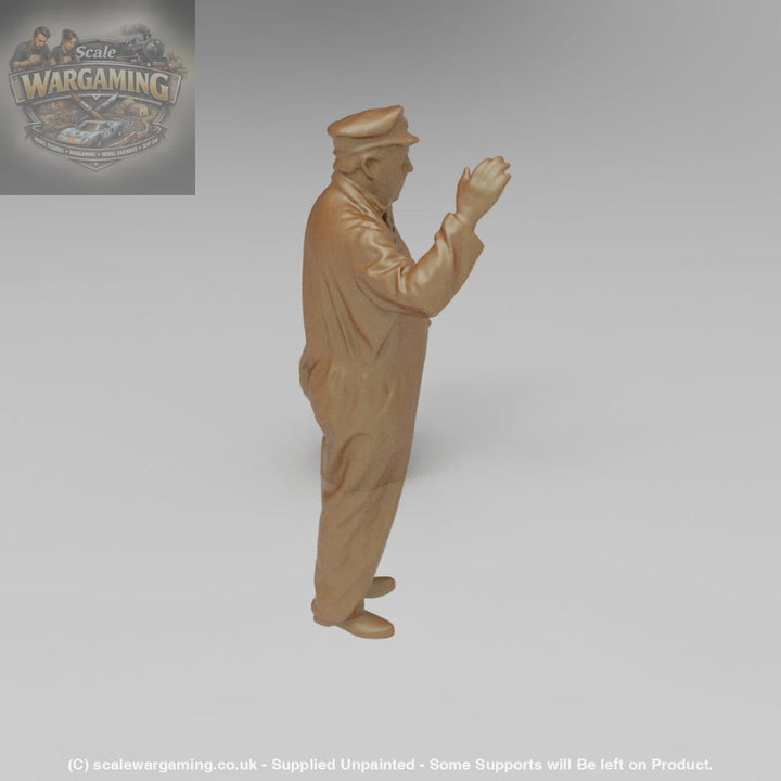 SWS009 Male Steam Engine Driver - Figure
