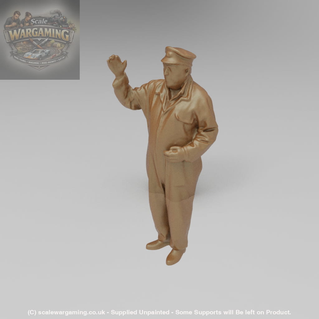 SWS009 Male Steam Engine Driver - Figure