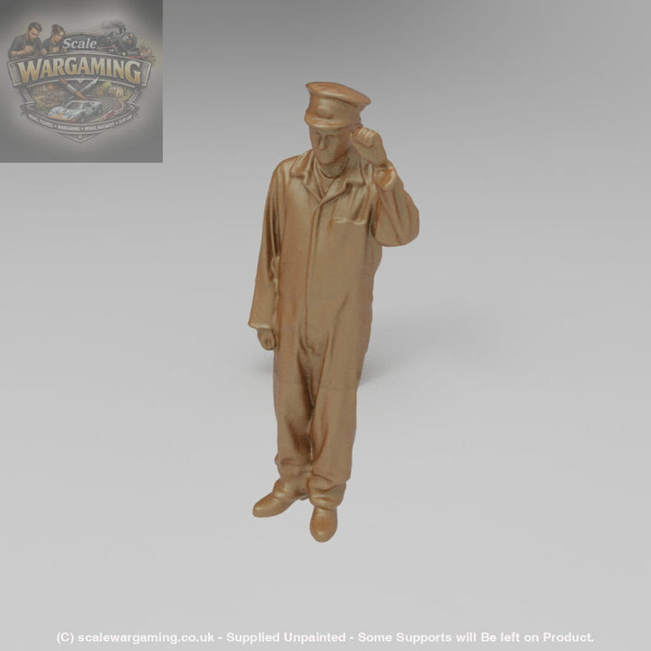 SWS010 Young Male Steam Engine Crew - Figure
