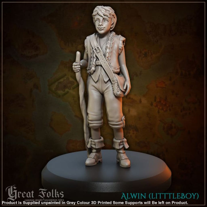 Villagers 1 Alwin Young Boy Medieval