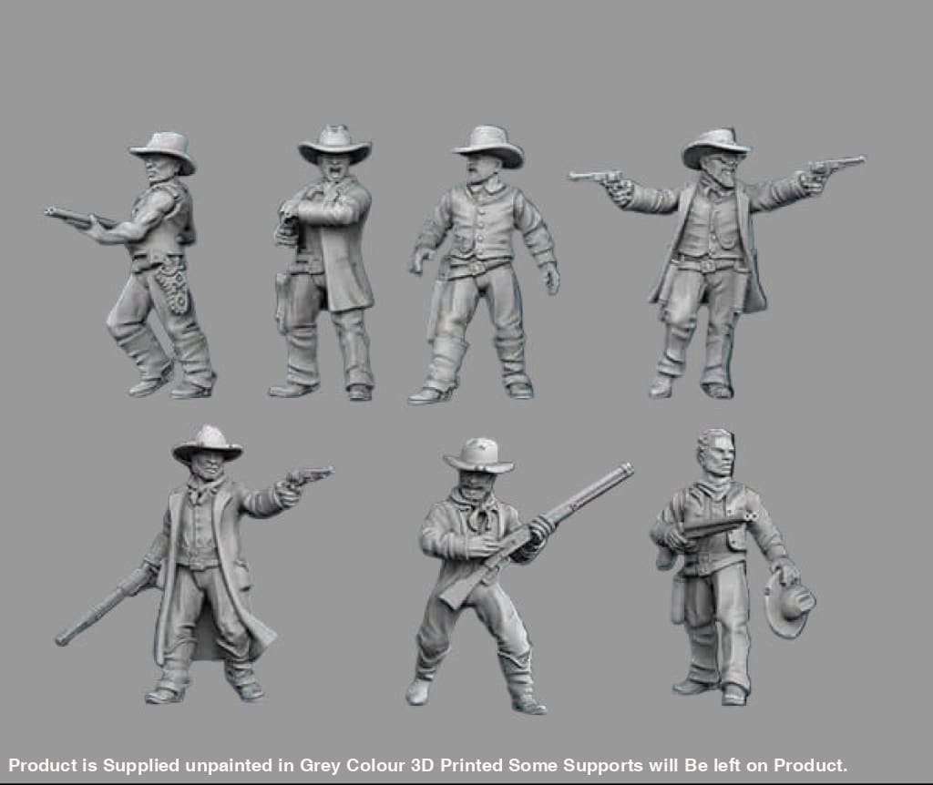 W002 Wild West Blaxploitation Cowboys Figure