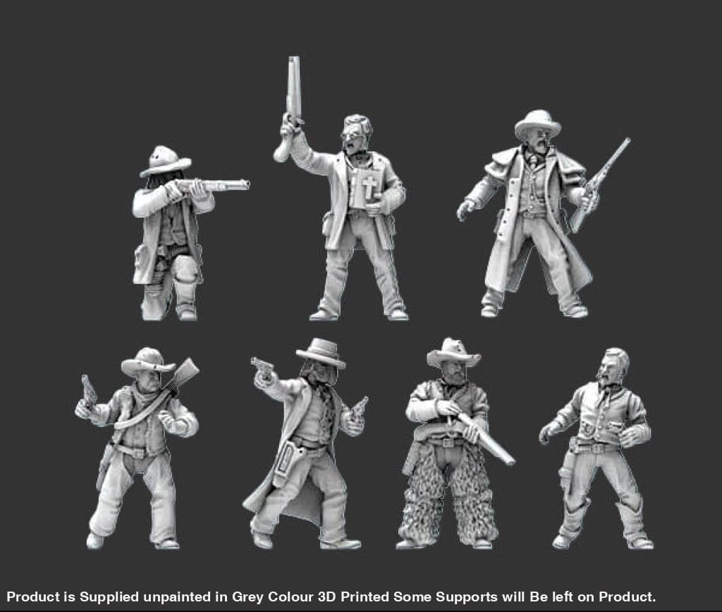 W003 Wild West Bounty Hunters Figure