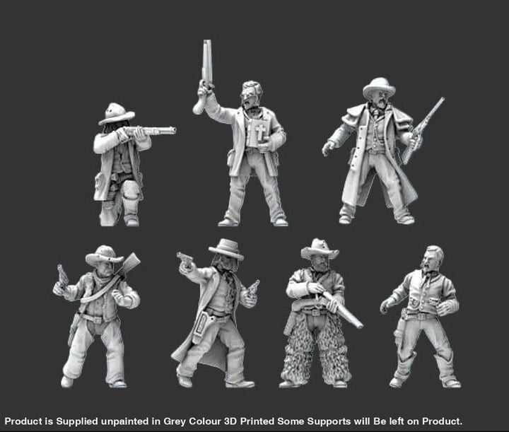W003 Wild West Bounty Hunters Figure