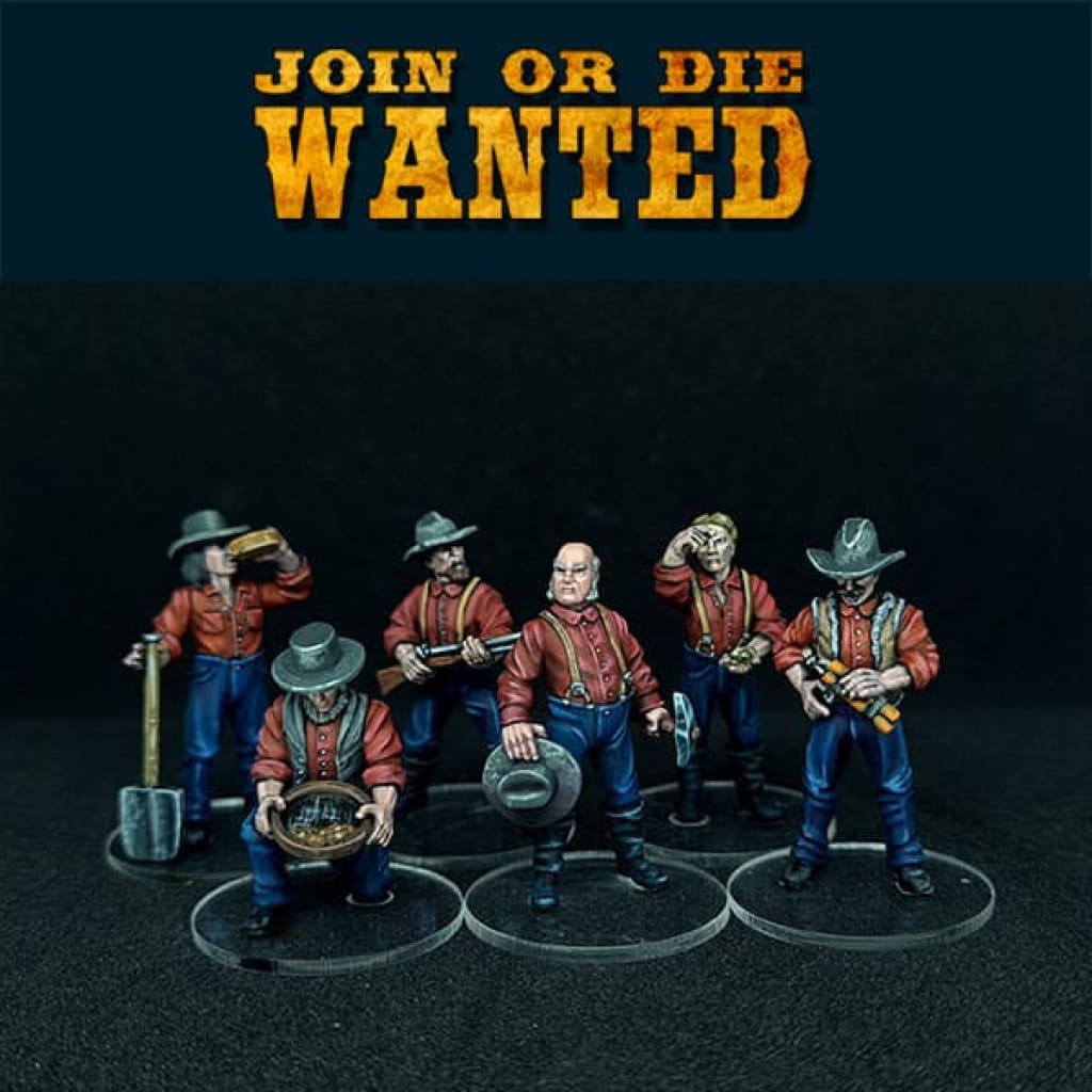 W005 Wild West Gold Prospectors Figure