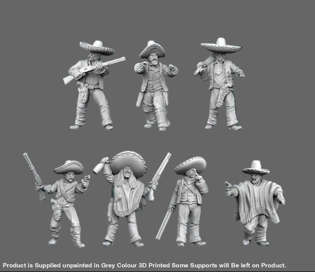 W006 Wild West Mexican Outlaws Figure