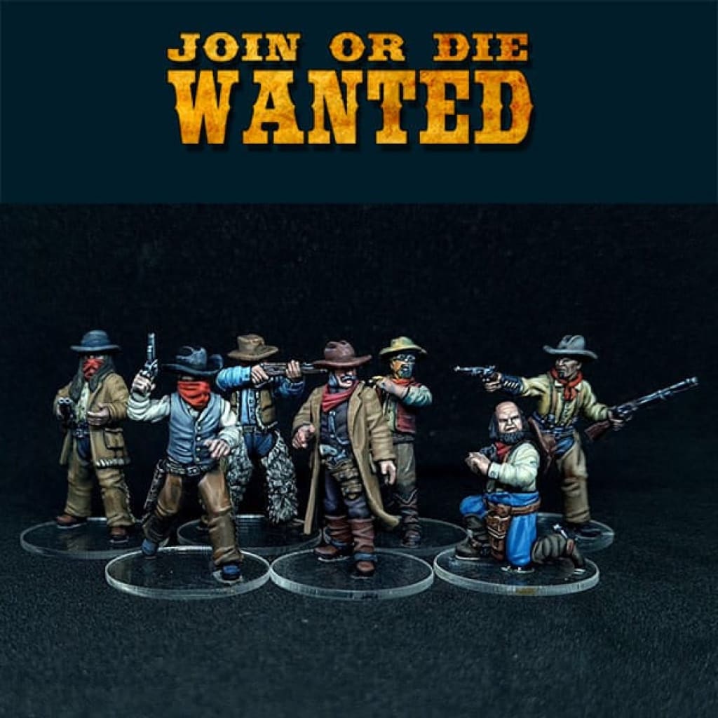 W007 Wild West Outlaws Figure