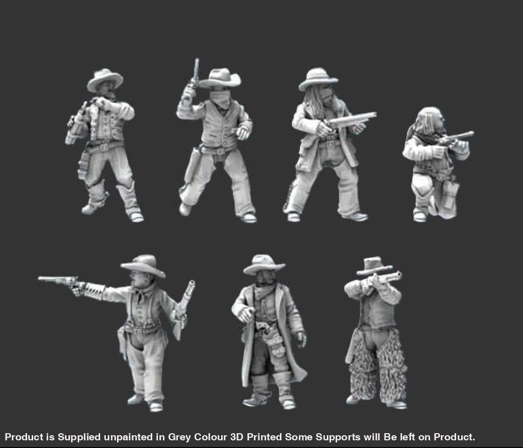 W007 Wild West Outlaws Figure