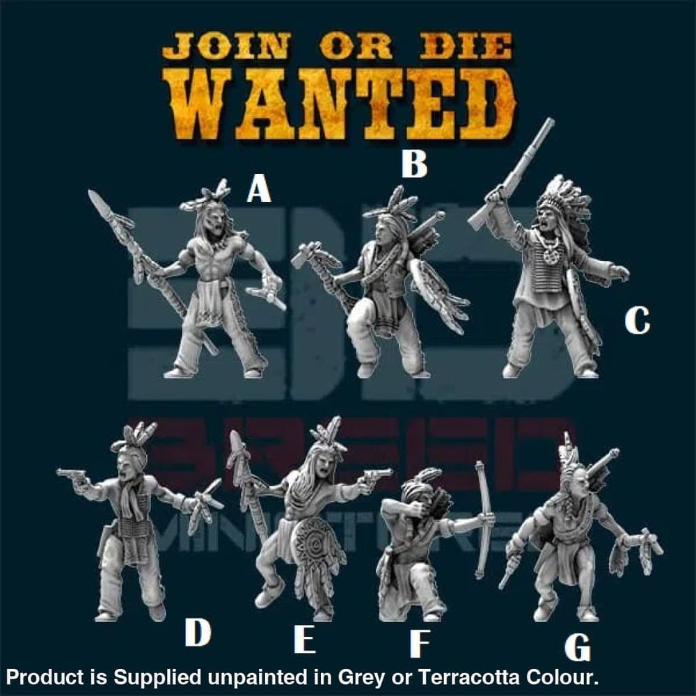 W009 Sioux Indians Figure