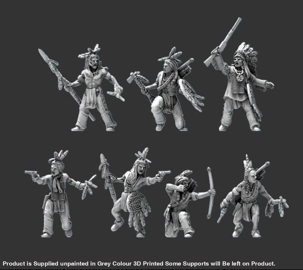 W009 Wild West Sioux Indians Figure