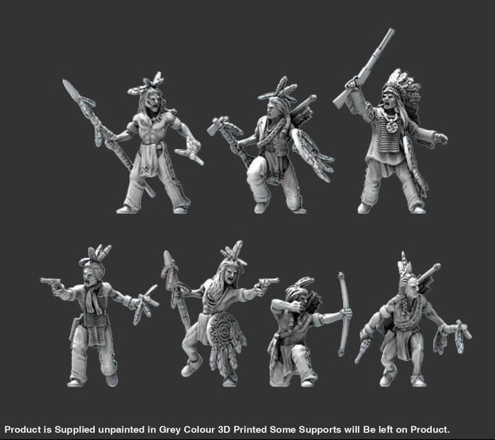 W009 Wild West Sioux Indians Figure
