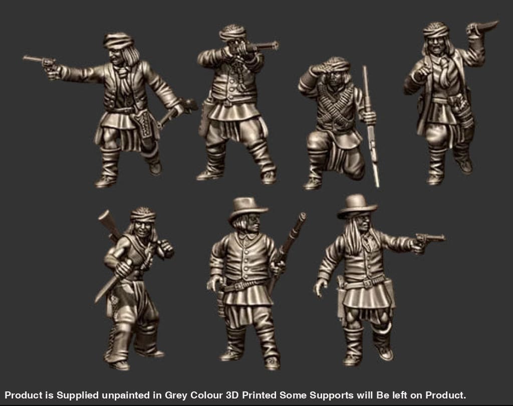 W012 Wild West Apaches Figure