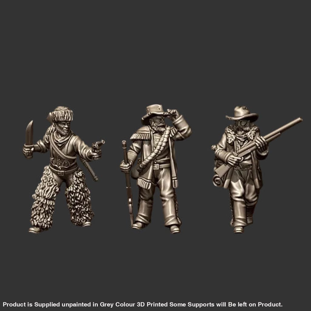 W015 Wild West Fur Trappers Figure