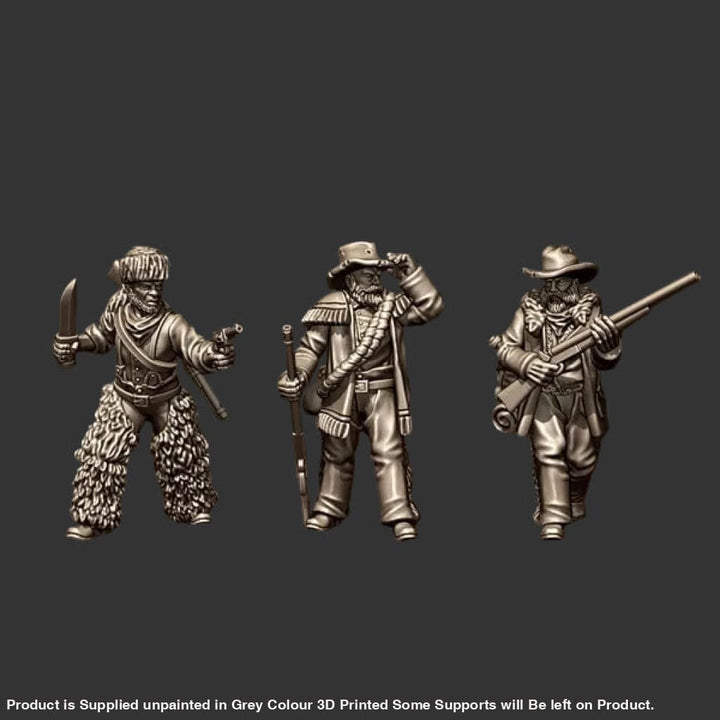 W015 Wild West Fur Trappers Figure